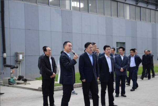 无锡市委常委江阴市委书记陈金虎领导一行 来我司视察调研 无锡市委常委江阴市委书记陈金虎领导一行 来我司视察调研